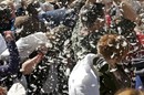 Video Of The Week - Feathers Fly High On International Pillow Fight Day 
